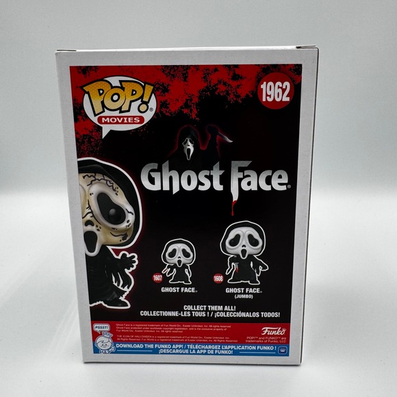 Ghost Face (Aged) Target Con Exclusive Funko Pop + Protective Case - BRAND NEW!! - Picture 3 of 5